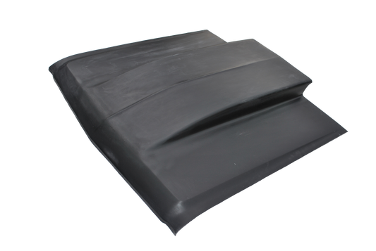 XW XY ZC ZD Full Fibreglass Bonnet With 4 Inch Reverse Cowl Scoop 1971